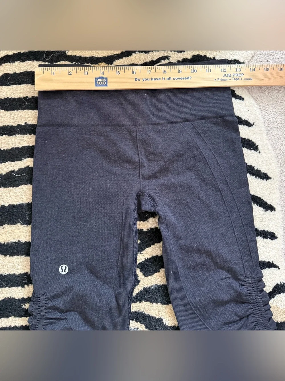 Lululemon Flow & Go Crop Leggings EUC Size 4